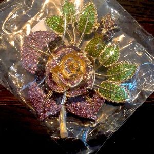 Beautiful Large Rose Booch